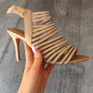 Size 7.5 rhinestone heels